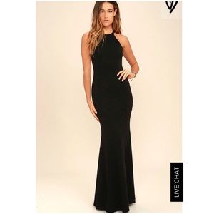 Lulus black bodycon dress